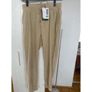 Stio Men's Tan/Beige Turpin Fleece Jogger Pants, Size L, NWT